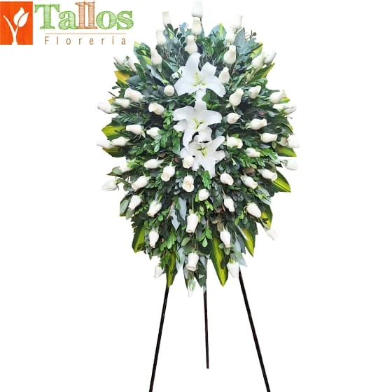 arreglo floral con abundantes rosas  para eventos delivery de flores en Lima