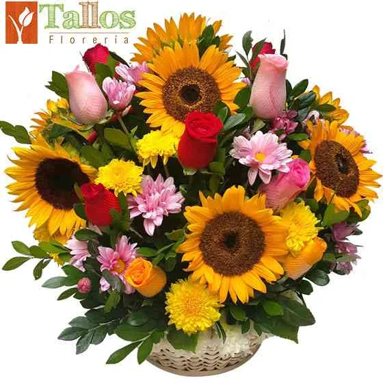 sol girasol para regalo especial delivery de flores en Lima