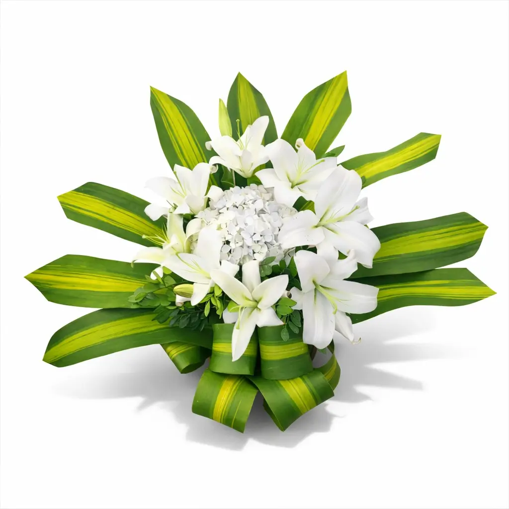 lágrima fúnebre blanca paz para velorios y funerales delivery de flores en Lima