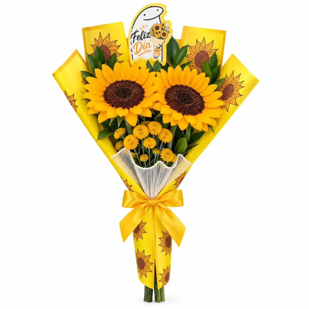 Ramo de girasoles para regalar con entrega en Lima